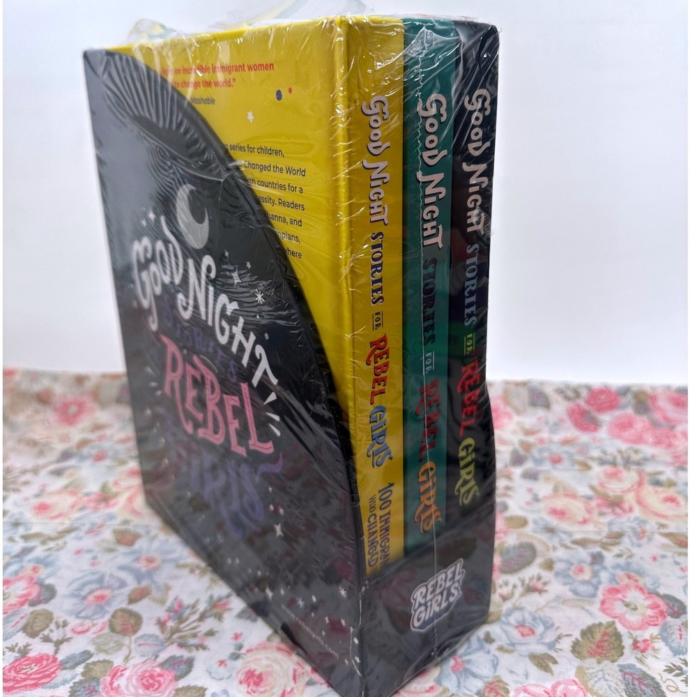 Good Night Stories for Rebel Girls 3 Book Hardcover Box Set